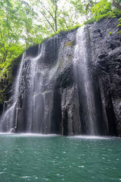 Manai Falls and Columnar Joints at Takachiho Gorge, Miyazaki, Japan