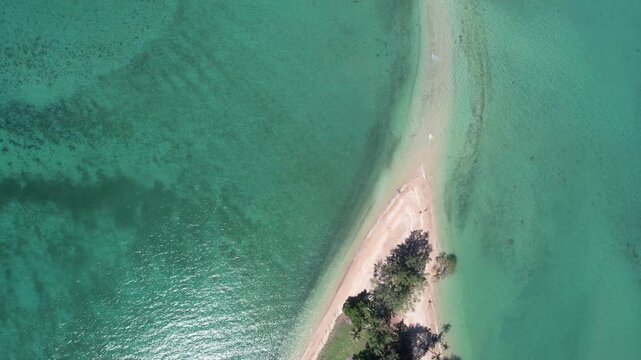 マーク島の美しいビーチの空撮・トラート県　เกาะหมาก ตราด　Beautiful Beach at Koh Mak, Trat　Drone Shooting