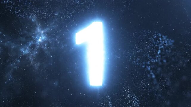 Cosmic Particle 3 to 0 Countdown Video