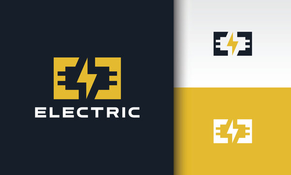 Lightning Bolt Circuit Logo