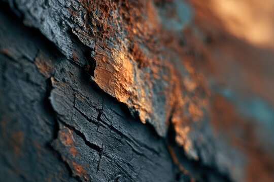 Moody textured painting backdrop featuring chipped edges and wash of color