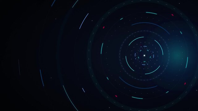 Star trails in night sky time-lapse astronomy celestial