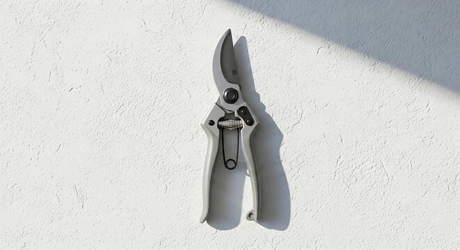 Nail clippers on white background.