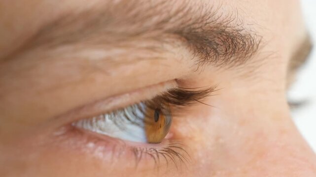 Conical cornea deformity in severe keratoconus patient