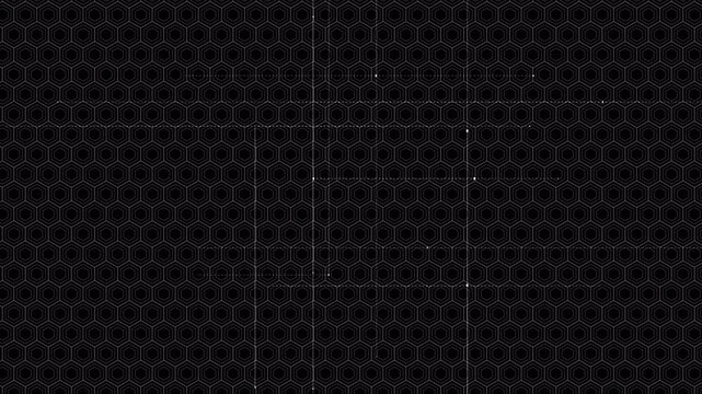 Abstract dark carbon fiber texture with subtle light lines.