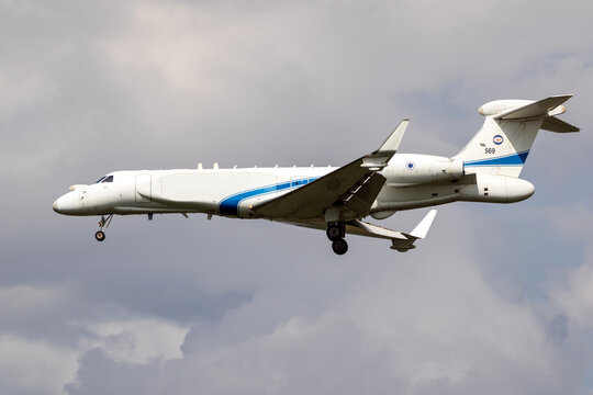 Israeli IDF Gulfstream G550 Nachshon Eitam surveillance aircraft