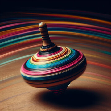 colorful wooden toy