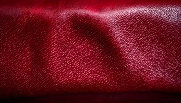 Solid Textured Dark Red Maroon Leather Background Ideal For Luxury Branding Fashion Design Elegant Presentations And Sophisticated Graphic Projects