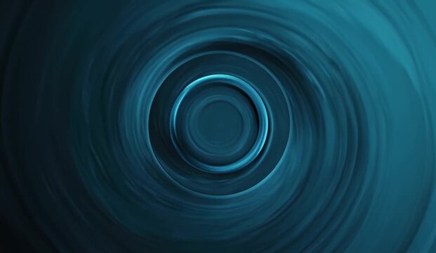Royal Blue abstract circle background animation, concentric circular forms and soft rings expanding and rotating in layered shades of blue, smooth fluid motion with gentle pulse effects, subtle glow