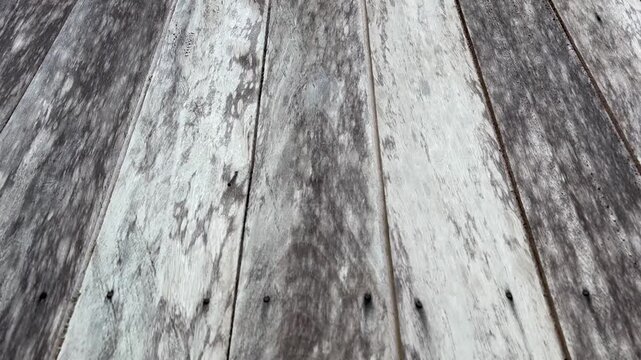 Weathered Grey Wooden Planks Texture Background