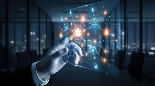 Human support and ai integration help workforce transition smoothly while minimizing disruption in digital communication and technology networks