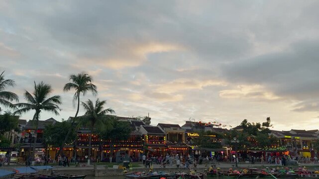Vietnam Hoi An town tourism visuals