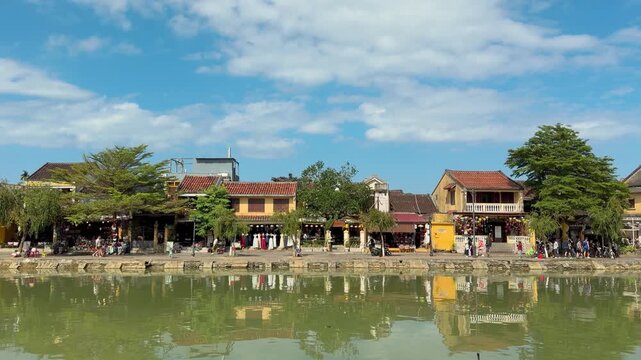 Vietnam Hoi An town tourism visuals