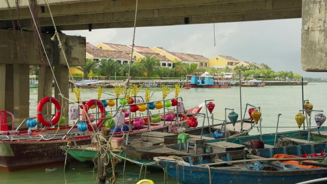 Vietnam Hoi An town tourism visuals