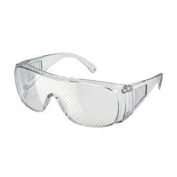 Clear Safety Glasses for Industrial Protection