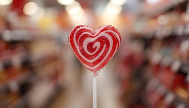 heart shaped lollipop