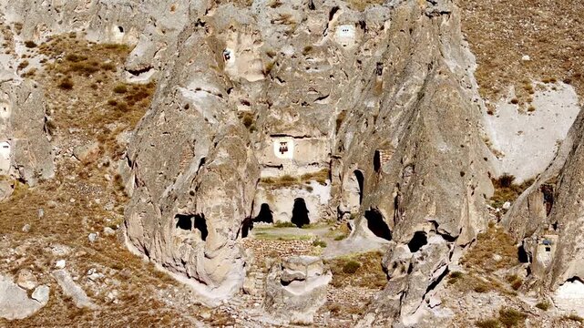 Abandoned Village in Soganli Valley, Soganli Tal, Cappadocia, Turkey