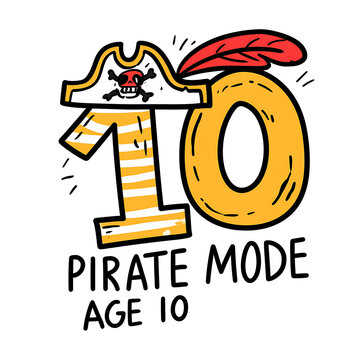 Celebration of Talk Like a Pirate Day with a fun theme for a ten-year-old's pirate party