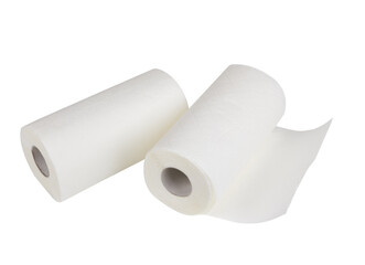 Fototapeta premium White paper towel rolls
