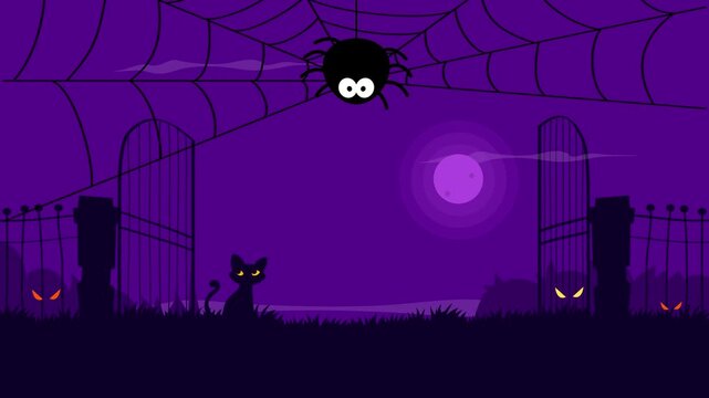 halloween night background