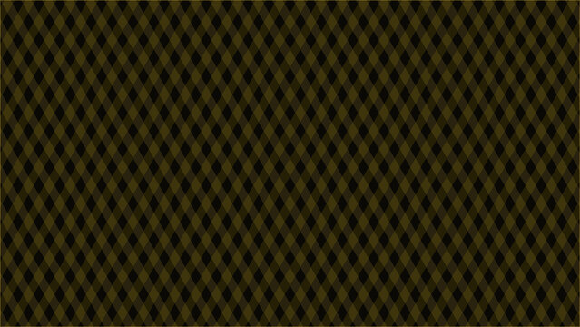 Dark olive green geometric pattern background with repetitive diamond grid texture for abstract professional digital design and textile surfaces
