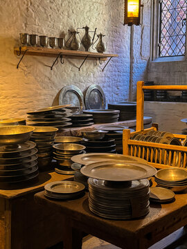 Henry VIII&rsquo;s kitchen at Hampton Court Palace