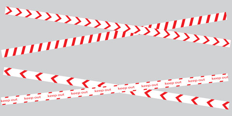 Obraz premium Caution danger tape.safety caution border design element