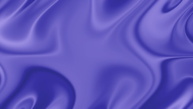Periwinkle blue fluid silk satin swirl texture on transparent background