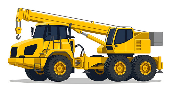 Mobile Construction Crane for Building and Infrastructure Projects