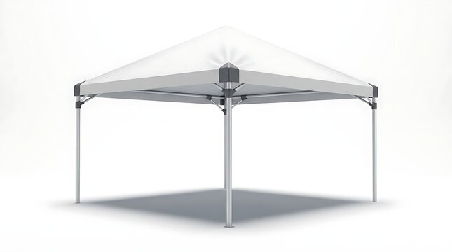 Pop Up Canopy Tent Mockup for Outdoor Event Promotion and Branding