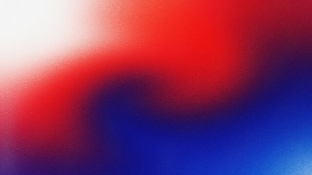 Abstract red and blue gradient background during patriotic holidays like Memorial Day 4th of July and Labor Day