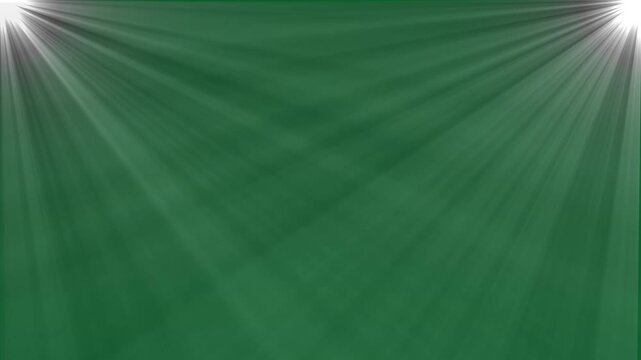 Green chalkboard background, with cinematic spotlight, effects and light, rays blackboard texture