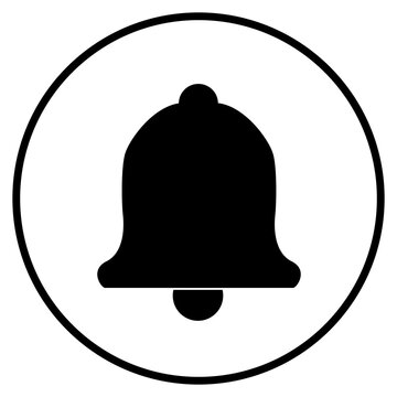 vector illustration of a bell icon png transparant background