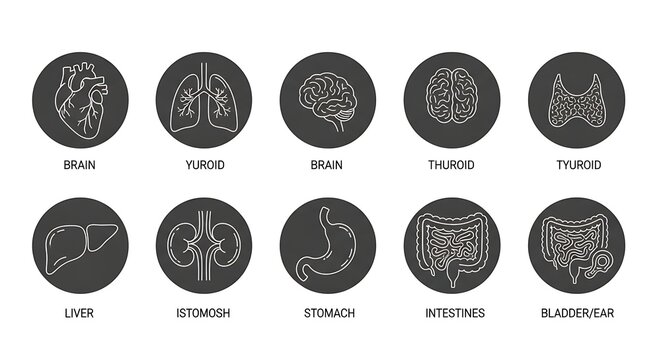 Collection of ten ancient seal engravings with unique designs