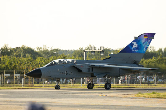 Panavia Tornado fighting jet at BIAS 2026 airshow.
