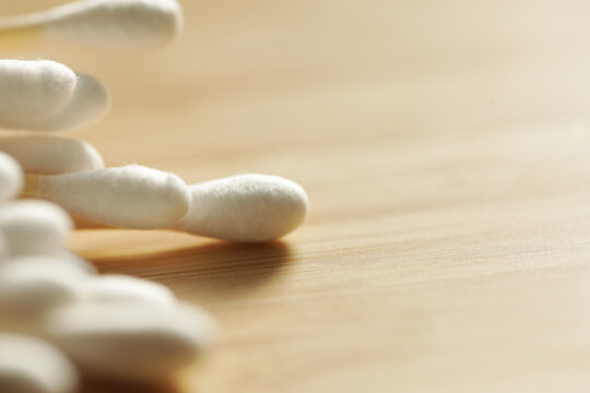 A few ear picks for ear cleaning close up.