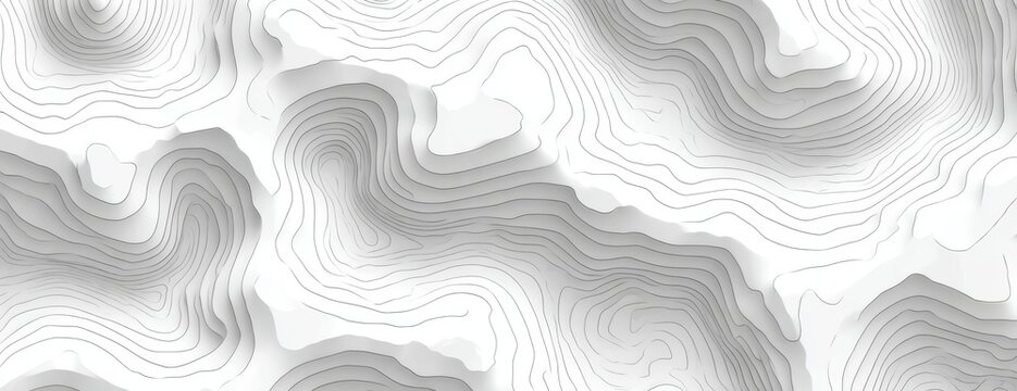Abstract topographic map contour lines pattern monochrome digital illustration abstract topography monochrome illustration background geometric minimalist creative representation