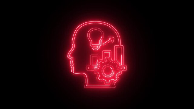 Growth Mindset Icon Collection With Learning Motivation Development Success Personal Improvement Vector