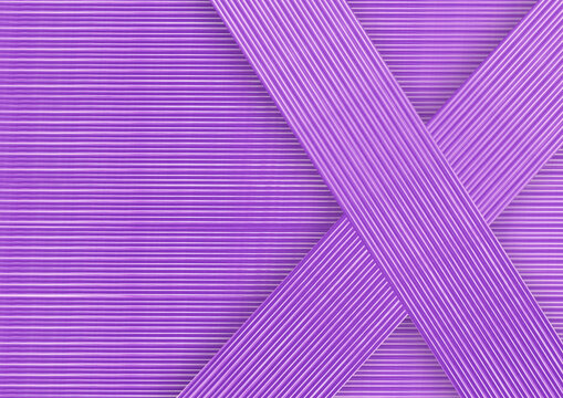 Abstract Purple Diagonal Striped Pattern With Textured Lines And Geometric Contrast Background, Minimal