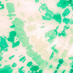Tie Dye Fabric. Sepia Hand Paint Watercolor. © Olga