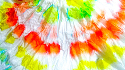 Tie Die Pattern. Elegant Graffiti Dirty Art. © Olga