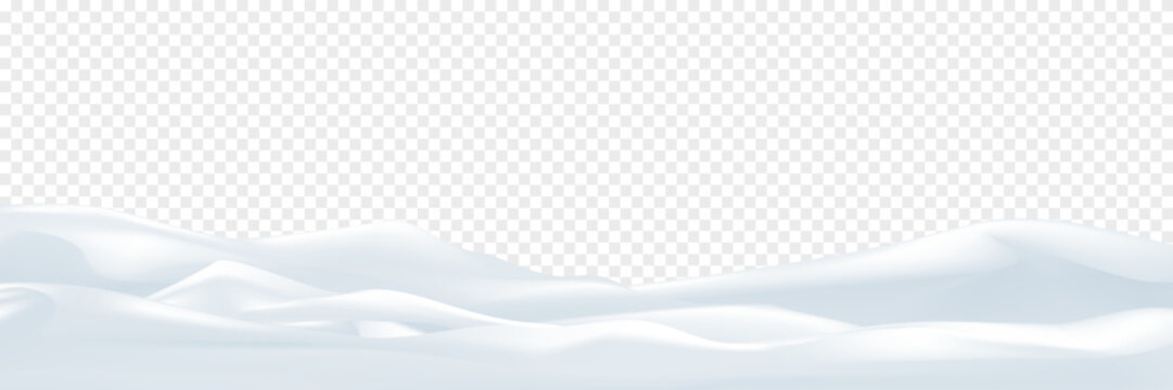 Christmas background, Winter Snow Landscape With Snowdrifts Surface,Frozen Hills,3D Realistic Nature Soft White Snow Hill,Texture Pattern Isolated,Vector New Year Seasonal Design,Christmas greeting ca