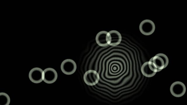 Archival decayed film overlay with chemical water spots mold spores and fingerprints loop 4k