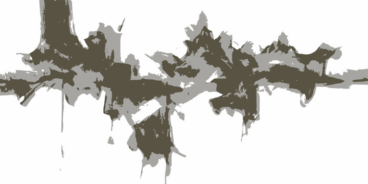 Abstract Splatter Texture A visually striking abstract composition featuring irregular splatters and brushstrokes in earthy tones, creating a unique textured background or design element.