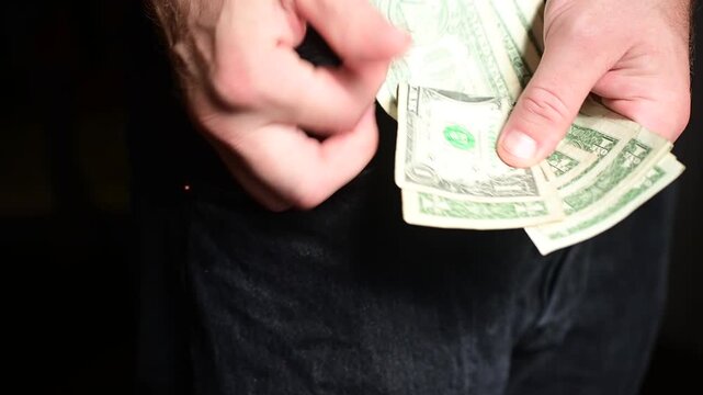 empty pockets, pocket change, close up of finances concept, change small amount of cash, out of money concept, b roll video selective focus close up, authentic real people