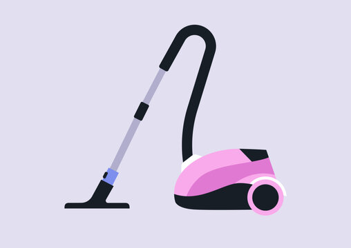This vibrant vacuum cleaner stands out with its playful design, ready to tackle dirt and dust while making household cleaning feel more enjoyable and lively