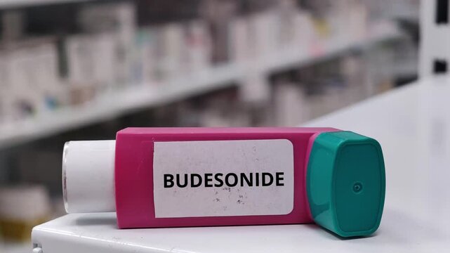 BUDESONIDE corticosteroid aerosol inhaler for maintenance control of asthma