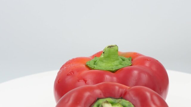 MVI Peppers On White Plate