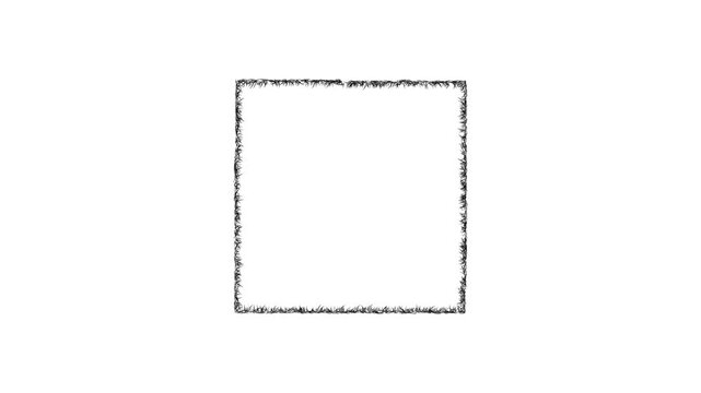 Sketch Cerro Gordo outline map animation - smooth progressive reveal
