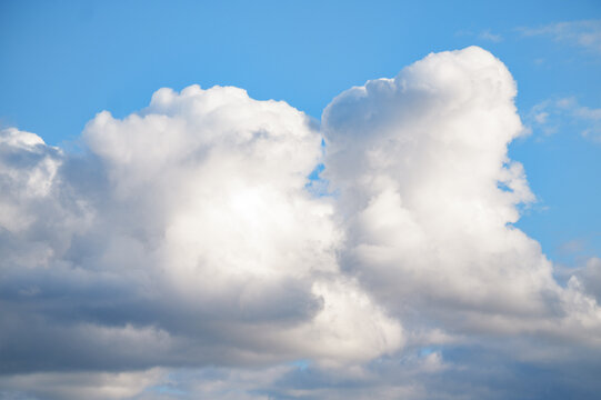 blue sky with clouds